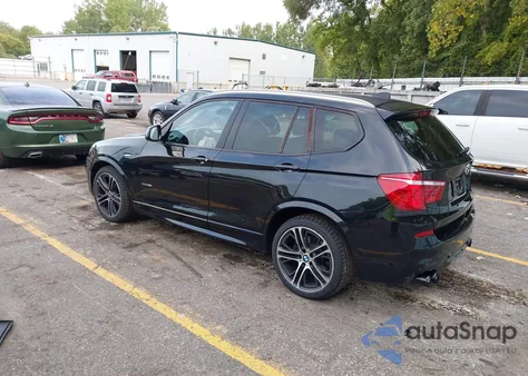 2016 BMW X3 xDrive35I z USA, uszkodzony, nr VIN 5UXWX7C51G0S18026